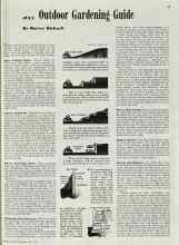 Better Homes & Gardens July 1940 Magazine Article: JULY Outdoor Gardening Guide