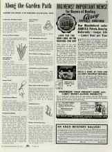 Better Homes & Gardens July 1940 Magazine Article: Along the Garden Path