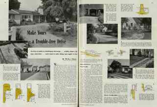 Better Homes & Gardens July 1940 Magazine Article: Make Yours a Trouble-free Drive