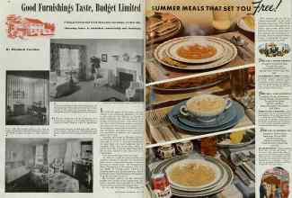 Better Homes & Gardens July 1940 Magazine Article: Page 34