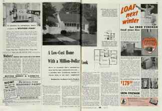 Better Homes & Gardens July 1940 Magazine Article: A Low-Cost Home With a Million-Dollar Look