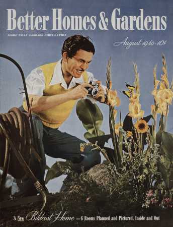 Better Homes & Gardens August 1940 Magazine Cover