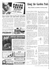 Better Homes & Gardens August 1940 Magazine Article: Along the Garden Path