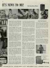 Better Homes & Gardens August 1940 Magazine Article: IT'S NEWS TO ME!