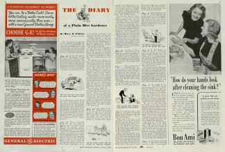Better Homes & Gardens August 1940 Magazine Article: THE DIARY of a Plain Dirt Gardener