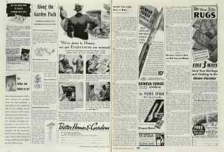 Better Homes & Gardens August 1940 Magazine Article: Page 58
