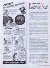 Better Homes & Gardens September 1940 Magazine Article: ACROSS THE Editor's Desk