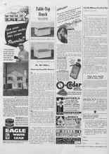 Better Homes & Gardens September 1940 Magazine Article: Table-Top Bench