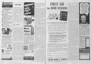 Better Homes & Gardens September 1940 Magazine Article: Page 54