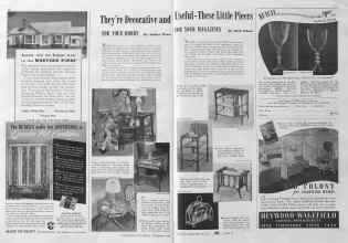 Better Homes & Gardens September 1940 Magazine Article: FOR YOUR HOBBY
