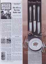 Better Homes & Gardens October 1940 Magazine Article: Hats Off to a Marvelous Marble Cake!