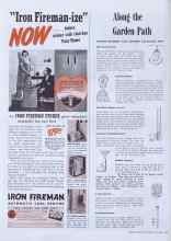 Better Homes & Gardens October 1940 Magazine Article: Along the Garden Path