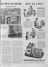 Better Homes & Gardens October 1940 Magazine Article: Don't Sell It to the Junk Man