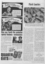 Better Homes & Gardens October 1940 Magazine Article: QUAKER OATS AMERICA'S POPULAR YEAR 'ROUND BREAKFAST