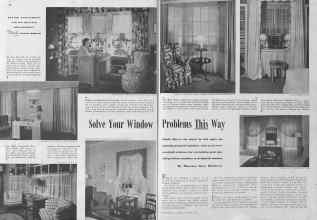 Better Homes & Gardens October 1940 Magazine Article: Solve Your Window Problems This Way