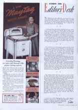 Better Homes & Gardens November 1940 Magazine Article: ACROSS THE Editor's Desk