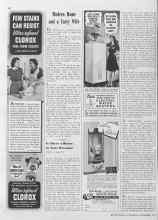 Better Homes & Gardens November 1940 Magazine Article: Modern Home and a Tasty Wife