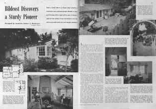 Better Homes & Gardens November 1940 Magazine Article: Bildcost Discovers a Sturdy Pioneer