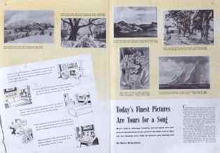 Better Homes & Gardens November 1940 Magazine Article: Today's Finest Pictures Are Yours for a Song