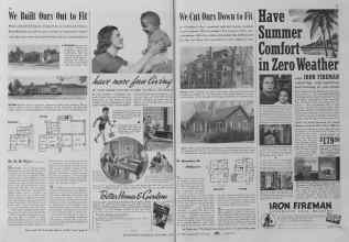 Better Homes & Gardens November 1940 Magazine Article: We Built Ours Out to Fit