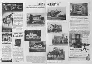 Better Homes & Gardens November 1940 Magazine Article: BETTER HOMES AMONG OURSELVES