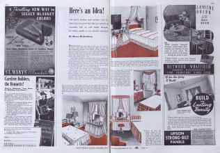 Better Homes & Gardens November 1940 Magazine Article: Here's an Idea!
