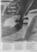 Better Homes & Gardens December 1940 Magazine Article: It Sounds Once More