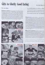 Better Homes & Gardens December 1940 Magazine Article: Gifts to Glorify Good Eating