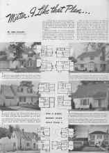 Better Homes & Gardens December 1940 Magazine Article: Mister, I Like that Plan...