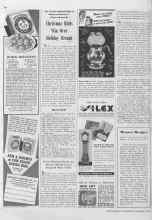 Better Homes & Gardens December 1940 Magazine Article: Christmas Birds Win Over Holiday Breads