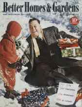 Better Homes & Gardens December 1940 Magazine Cover