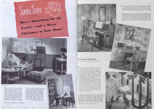 Better Homes & Gardens December 1940 Magazine Article: Santa Says
