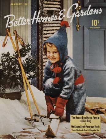 Better Homes & Gardens January 1941 Magazine Cover