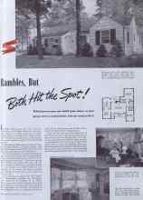 Better Homes & Gardens January 1941 Magazine Article: Rambles, But Both Hit the Spot!