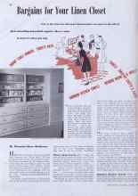 Better Homes & Gardens January 1941 Magazine Article: Bargains for Your Linen Closet