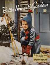 Better Homes & Gardens January 1941 Magazine Cover