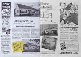 Better Homes & Gardens January 1941 Magazine Article: Little House for the Ages