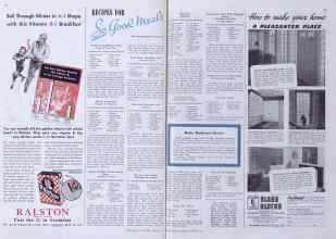 Better Homes & Gardens January 1941 Magazine Article: Page 54
