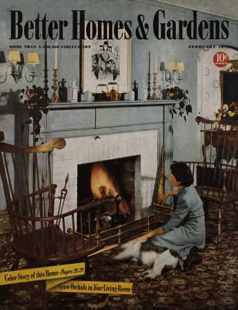 Better Homes & Gardens February 1941 Magazine Cover