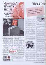 Better Homes & Gardens February 1941 Magazine Article: IRON FIREMAN