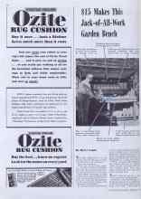 Better Homes & Gardens February 1941 Magazine Article: $15 Makes This Jak-of-All-Work Garden Bench