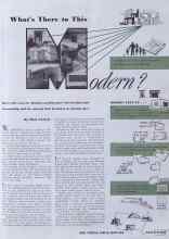 Better Homes & Gardens February 1941 Magazine Article: What's There to This