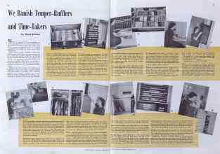 Better Homes & Gardens February 1941 Magazine Article: We Banish Temper-Rufflers and Time-Takers