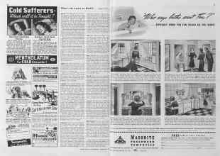 Better Homes & Gardens February 1941 Magazine Article: Page 56