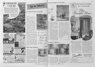 Better Homes & Gardens March 1941 Magazine Article: Tips for Tinkerers