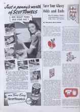 Better Homes & Gardens April 1941 Magazine Article: Save Your Glassy Odds and Ends