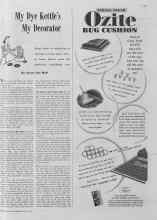 Better Homes & Gardens April 1941 Magazine Article: My Dye Kettle's My Decorator