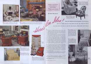 Better Homes & Gardens April 1941 Magazine Article: Here's An Idea!