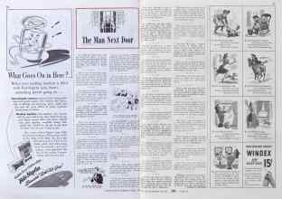 Better Homes & Gardens April 1941 Magazine Article: The Man Next Door