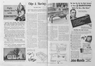 Better Homes & Gardens April 1941 Magazine Article: Chips & Shavings